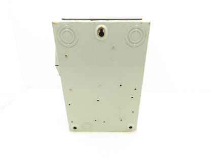 General Electric TH3361 Fusible Safety Switch Electrical Box 600V 30A 3 Pole