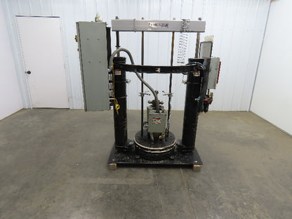 Graco 243895 Therm-O-flow Hot Melt Drum Unloader 55 Gallon Good Heater No motor