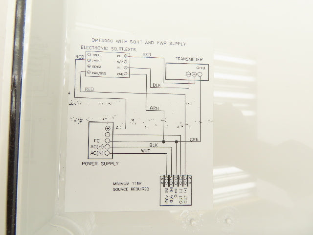 Peek DPT34L11-1.0"WC-PS-SR Electronic Differential Pressure Transmitter 120V