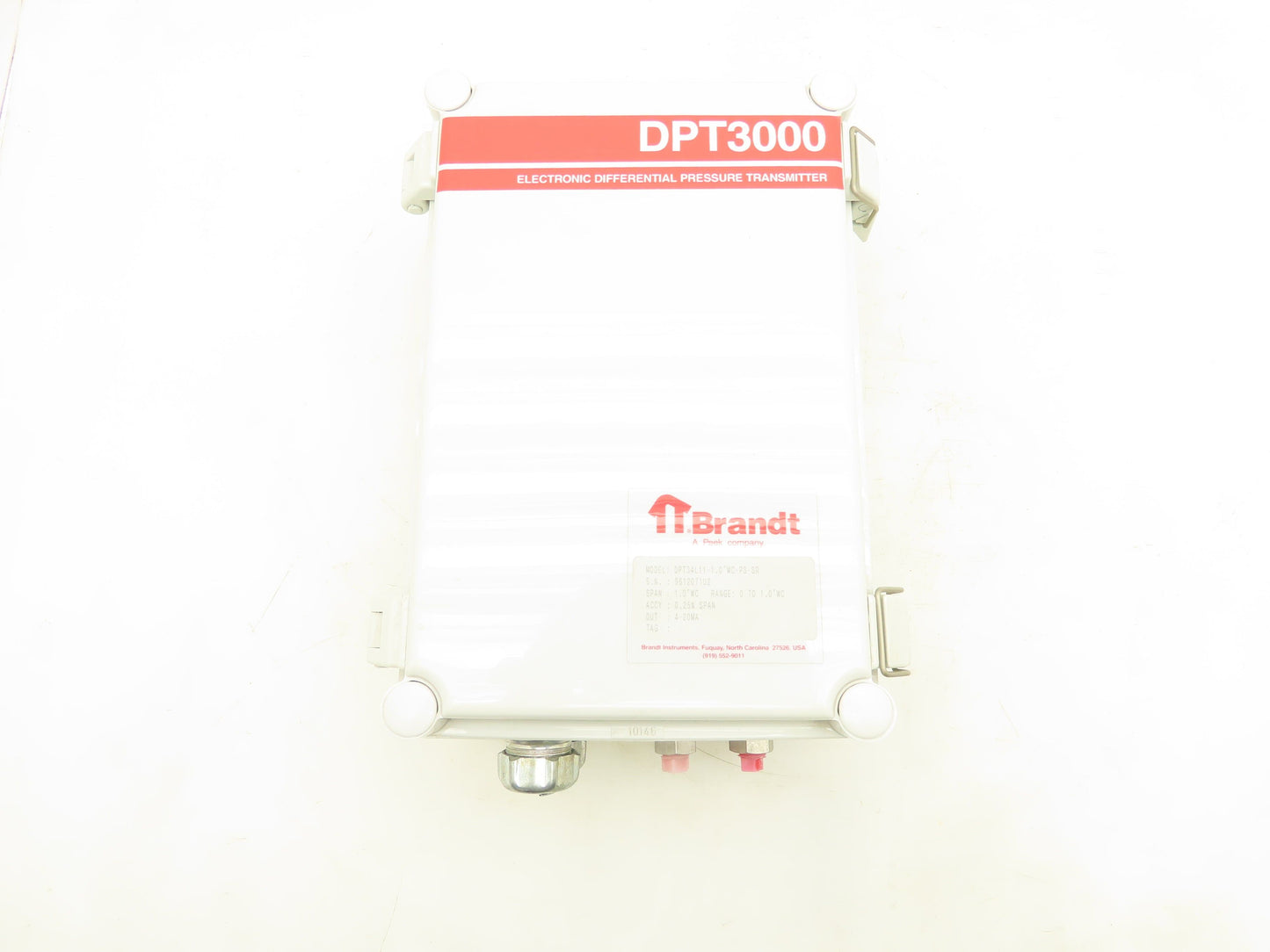 Peek DPT34L11-1.0"WC-PS-SR Electronic Differential Pressure Transmitter 120V