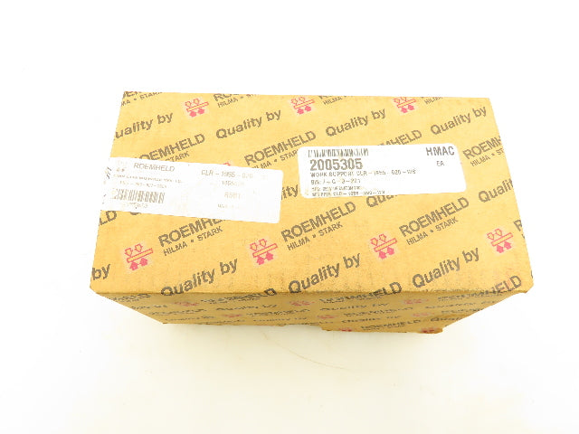 Roemheld 1955020 Threaded body work support 500 Bar
