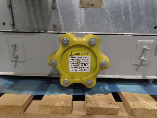 Unifin FORZAIR Transformer Oil Cooling Radiator 240KW 800USGPM 15 PSI 3 Fan