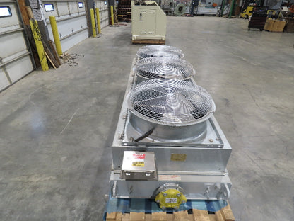 Unifin FORZAIR Transformer Oil Cooling Radiator 240KW 800USGPM 15 PSI 3 Fan