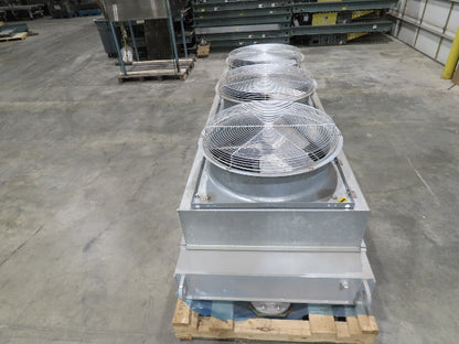 Unifin FORZAIR Transformer Oil Cooling Radiator 240KW 800USGPM 15 PSI 3 Fan