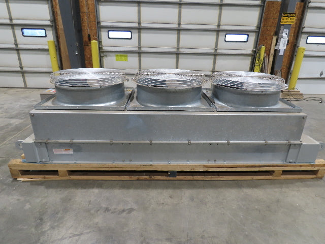 Unifin FORZAIR Transformer Oil Cooling Radiator 240KW 800USGPM 15 PSI 3 Fan