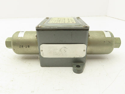 United Electric Controls J21KD7866 Differential Pressure Switch 480VAC 20A