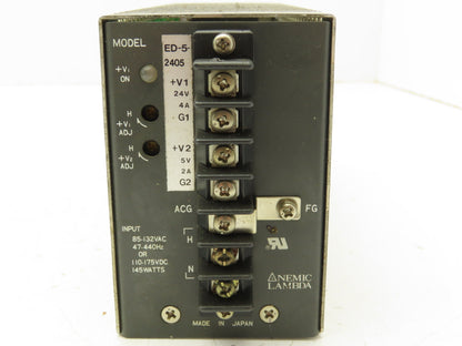 Nemic Lambda ED-5-2405 Power Supply 110-175VDC 85-132VAC