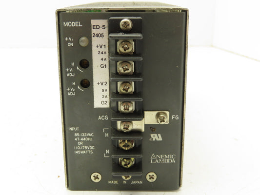 Nemic Lambda ED-5-2405 Power Supply 110-175VDC 85-132VAC