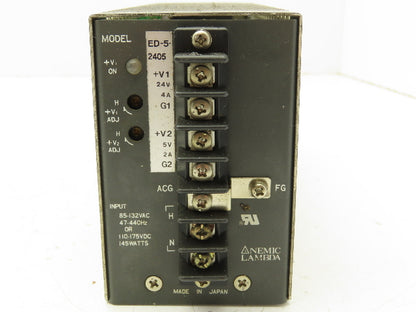 Nemic Lambda ED-5-2405 Power Supply 110-175VDC 85-132VAC