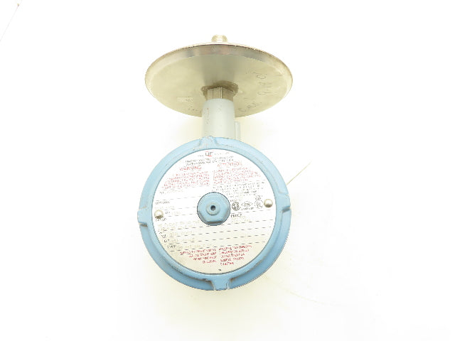 United Electric J120-532 Pressure Switch 50 To 50" WC VAC Explosion Proof 50 PSI