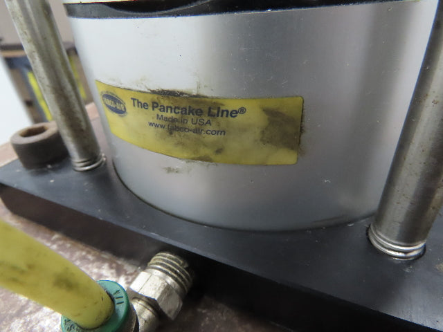 Pneumatic Air 3 Ton Punch Press 1" Stroke 8x5" Die Mead Fabco Cylinder