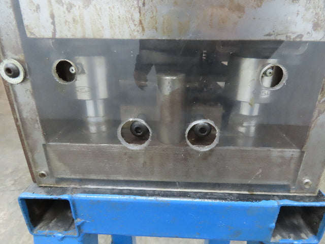 Pneumatic Air 3 Ton Punch Press 1" Stroke 8x5" Die Mead Fabco Cylinder