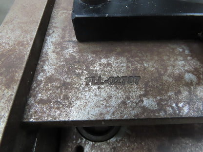 Pneumatic Air 3 Ton Punch Press 1" Stroke 8x5" Die Mead Fabco Cylinder