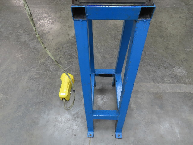 Pneumatic Air 3 Ton Punch Press 1" Stroke 8x5" Die Mead Fabco Cylinder