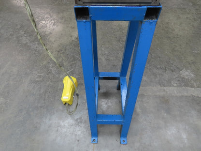 Pneumatic Air 3 Ton Punch Press 1" Stroke 8x5" Die Mead Fabco Cylinder