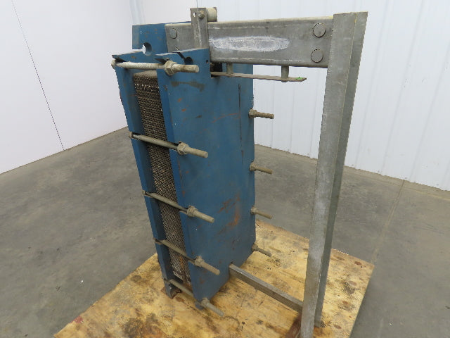 IMI Rycroft SP104-B10 Supapac Plate Heat Exchanger 300kw 35GPM 38 Plate 6" ANSI