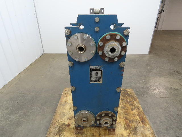 IMI Rycroft SP104-B10 Supapac Plate Heat Exchanger 300kw 35GPM 38 Plate 6" ANSI