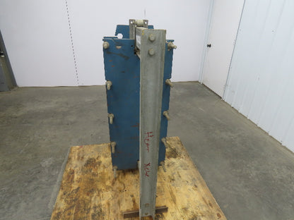 IMI Rycroft SP104-B10 Supapac Plate Heat Exchanger 300kw 35GPM 38 Plate 6" ANSI