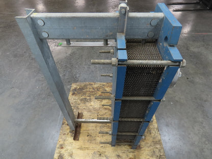 IMI Rycroft SP104-B10 Supapac Plate Heat Exchanger 300kw 35GPM 38 Plate 6" ANSI