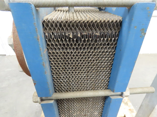 IMI Rycroft SP104-B10 Supapac Plate Heat Exchanger 300kw 35GPM 38 Plate 6" ANSI
