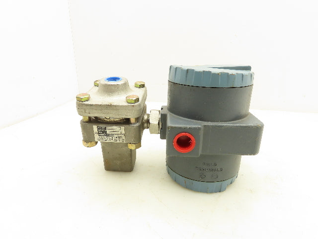 Foxboro 821GM-HS1SL2 Pressure Transmitter With Base 50 PSI 1/2" NPT