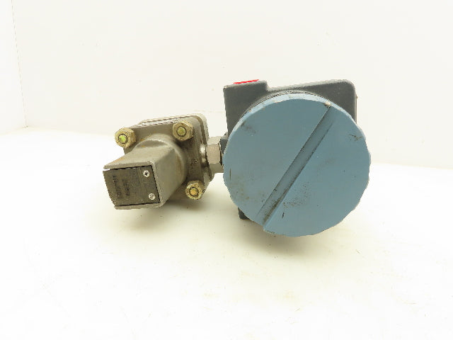 Foxboro 821GM-HS1SL2 Pressure Transmitter With Base 50 PSI 1/2" NPT