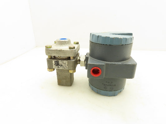 Foxboro 821GM-HS1SL2 Pressure Transmitter With Base 50 PSI 1/2" NPT