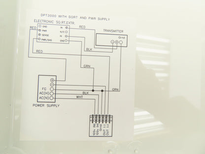 Peek DPT34L11-1.5"WC-PS-SR Electronic Differential Pressure Transmitter 120V