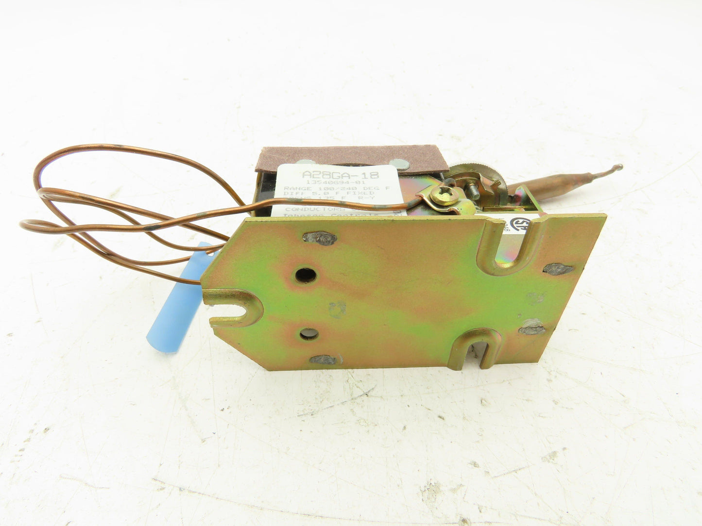 Johnson Controls A28GA-18 Temperature Control Switch 100-240°F Trane SWT 0380