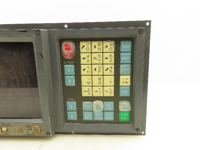 Fanuc A02B-0084-C102 Operator Control Panel 9" Monitor A61L-0001-0092
