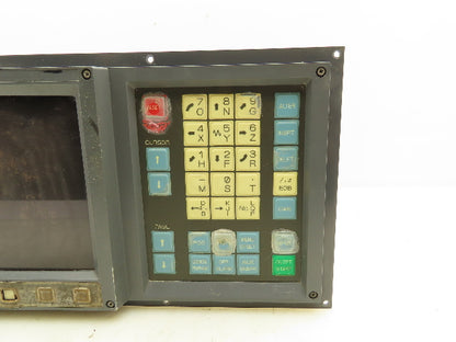 Fanuc A02B-0084-C102 Operator Control Panel 9" Monitor A61L-0001-0092