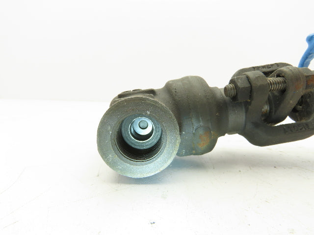 Velan S-2054W-02TY Steel Gate Valve 3/4" Threaded Class 800 1975 PSI