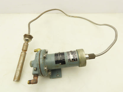 Nullmatic 33D Temperature Transmitter 6" Probe 30" Bendable Extension 20PSI