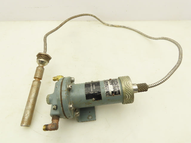 Nullmatic 33D Temperature Transmitter 6" Probe 30" Bendable Extension 20PSI