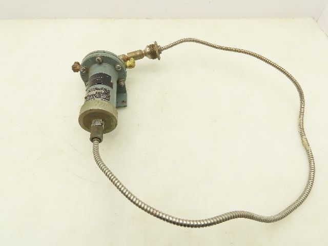 Nullmatic 33D Temperature Transmitter 6" Probe 30" Bendable Extension 20PSI