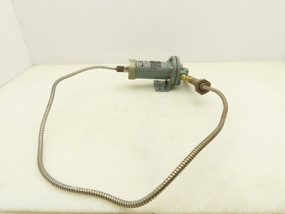 Nullmatic 33D Temperature Transmitter 6" Probe 30" Bendable Extension 20PSI