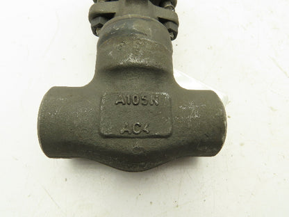 Bonney Forge WL 11 Steel Gate Valve 3/4" Threaded Class 800 1975 PSI