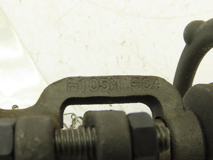 Bonney Forge WL 11 Steel Gate Valve 3/4" Threaded Class 800 1975 PSI
