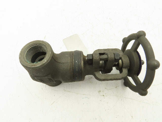 Bonney Forge WL 11 Steel Gate Valve 3/4" Threaded Class 800 1975 PSI