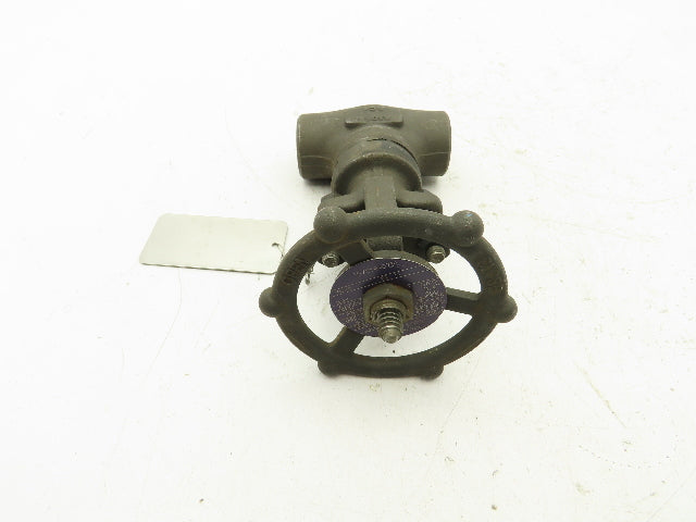 Bonney Forge WL 11 Steel Gate Valve 3/4" Threaded Class 800 1975 PSI