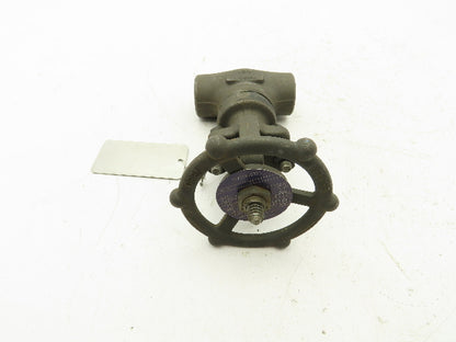 Bonney Forge WL 11 Steel Gate Valve 3/4" Threaded Class 800 1975 PSI