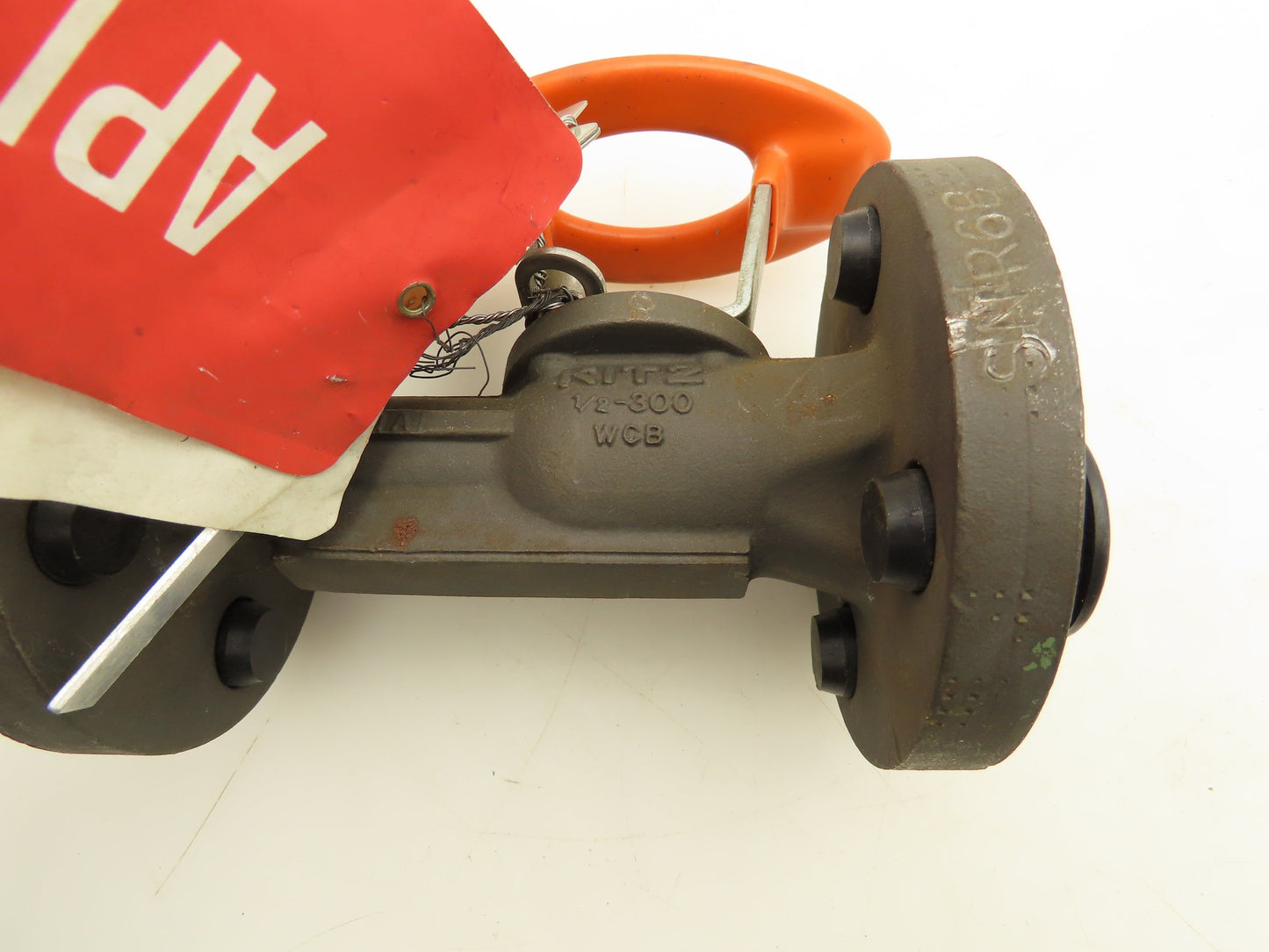 Kitz 300SCTA-M-HC-CL2 Chemical Ball Valve 1/2" Flanged Class 300 Steel 4-Bolt