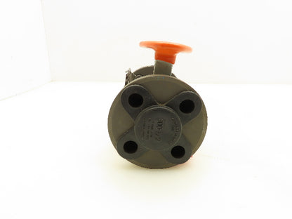 Kitz 300SCTA-M-HC-CL2 Chemical Ball Valve 1/2" Flanged Class 300 Steel 4-Bolt