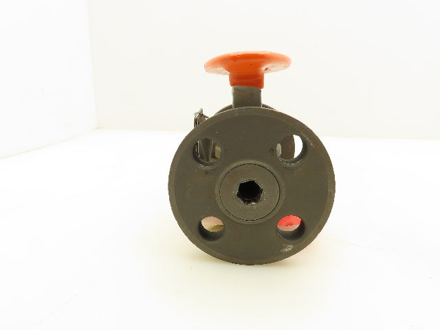 Kitz 300SCTA-M-HC-CL2 Chemical Ball Valve 1/2" Flanged Class 300 Steel 4-Bolt