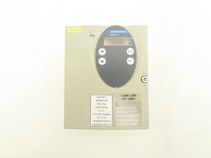 Telemecanique ATV31HU15M2 VFD Servo Drive 2HP 1.5kW 200/240V 20A