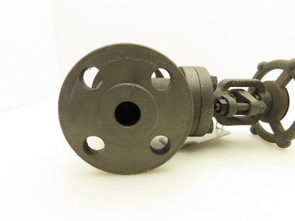 Bonney Forge L1 11 Manual Gate Valve 3/4" Flanged Class 150 Steel 4-Bolt