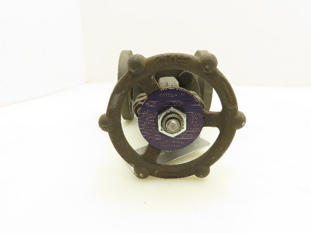 Bonney Forge L1 11 Manual Gate Valve 3/4" Flanged Class 150 Steel 4-Bolt
