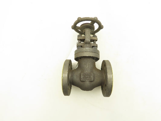Bonney Forge L1 11 Manual Gate Valve 3/4" Flanged Class 150 Steel 4-Bolt