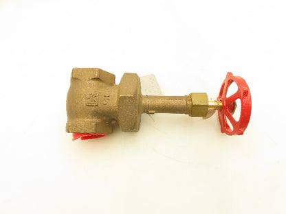 Milwaukee Fig 1174 Bronze Gate Valve 1-1/2" Threaded 400 WOG Class 200
