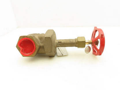 Milwaukee Fig 1174 Bronze Gate Valve 1-1/2" Threaded 400 WOG Class 200